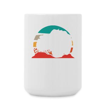 Jeeps Rollin avec The Homies - Grande tasse 440 ml - blanc - Devant