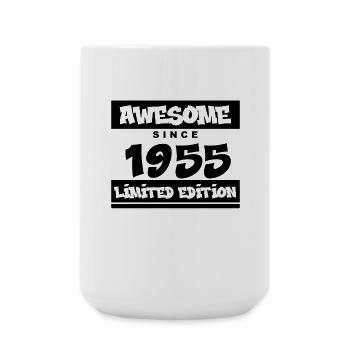 1955 - Jahrgang 1955 - Fantastisch seit 1955 - Große Tasse 440 ml - Weiß - Vorne