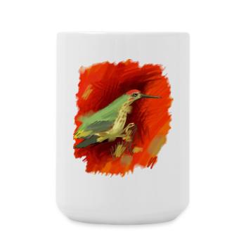 Gift in Red and Green, great, high quality - Large Mug 440 ml - white - Front