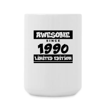 1990 - Born 1990 - Fantastic since 1990 - Large Mug 440 ml - white - Front