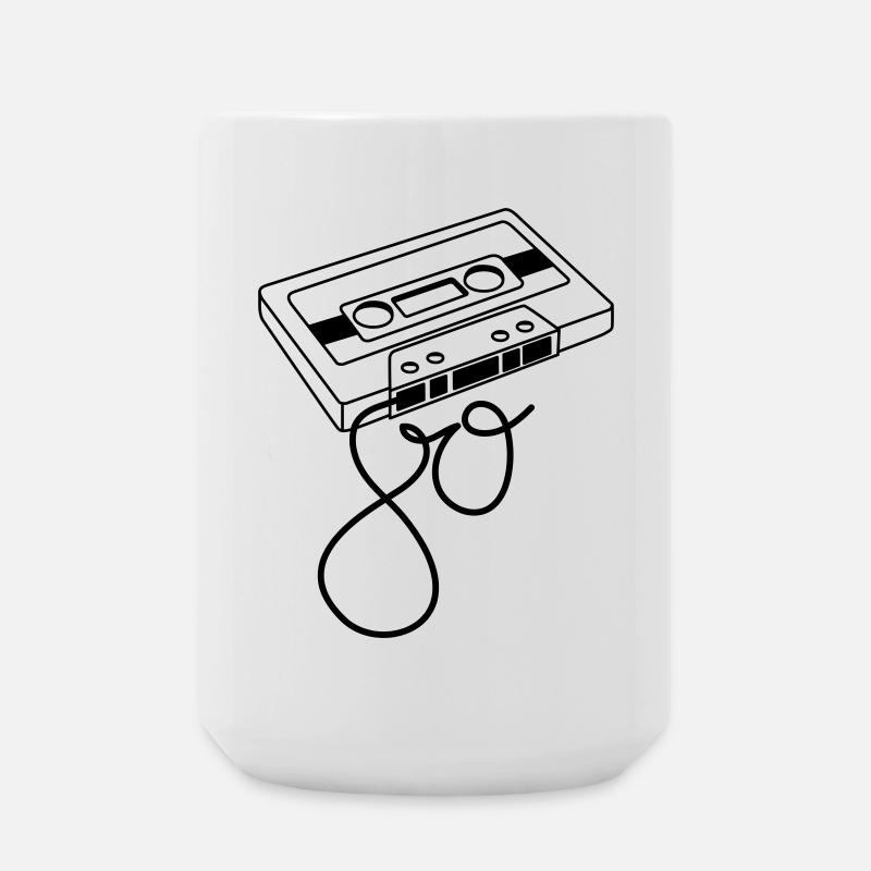 80s - Große Tasse 440 ml - Weiß