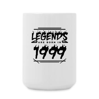 Legende 1999 - Jahrgang 1999 - Baujahr 1999 - Große Tasse 440 ml - Weiß - Vorne