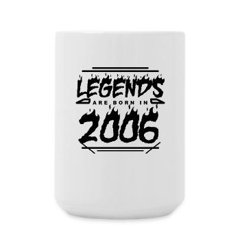 2006 - Year of construction 2006 - Year of construction 2006 - Large Mug 440 ml - white - Front