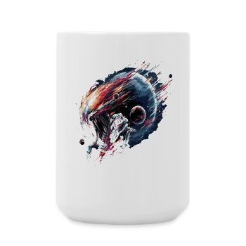 Alien Creature Planète Science-fiction - Grande tasse 440 ml - blanc - Devant