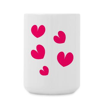 CHRISTMAS. YEAR. ANNIVERSARY. RETIREMENT. DAD. MAMAM. - Large Mug 440 ml - white - Front