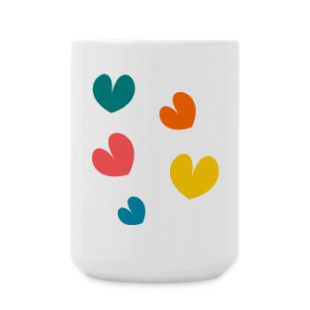 CHRISTMAS. YEAR. ANNIVERSARY. RETIREMENT. DAD. MAMAM. - Large Mug 440 ml - white - Front