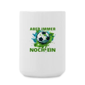 40 Geburtstag Fußballspieler Fußballer Spruch - Große Tasse 440 ml - Weiß - Vorne