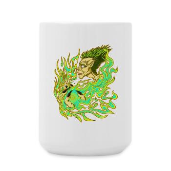 White Magic - Large Mug 440 ml - white - Front