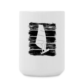 Windsurfing - Large Mug 440 ml - white - Front