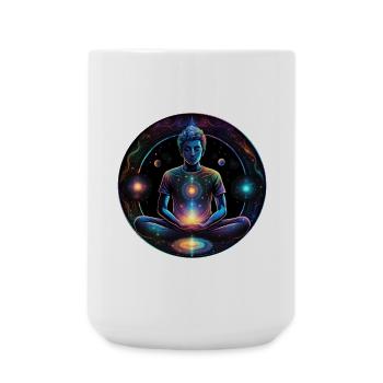 Cosmic Meditation Star Energy - Large Mug 440 ml - white - Front