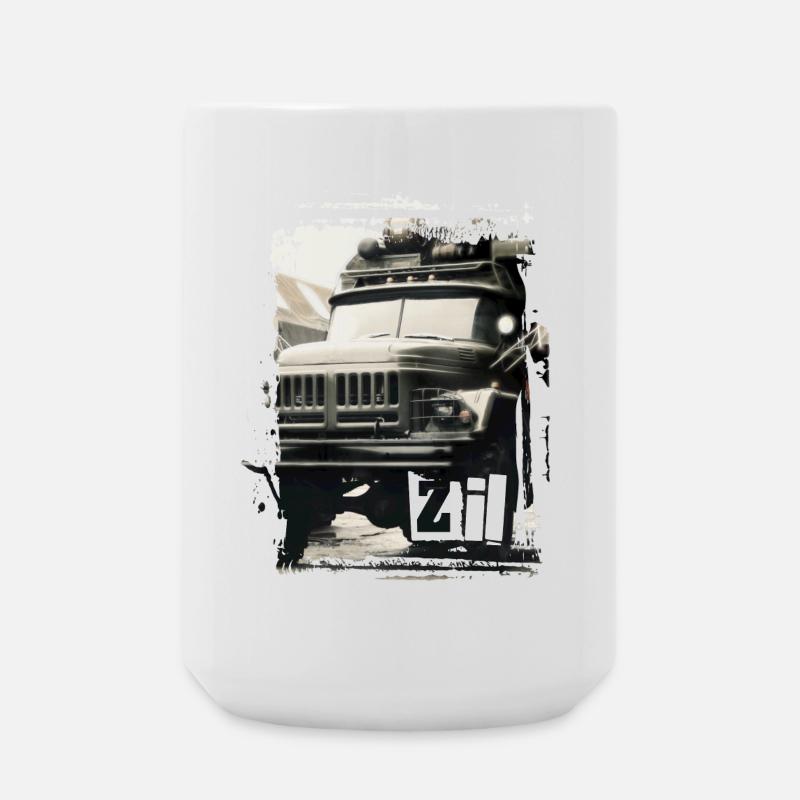 ZIL 131 DDR - Große Tasse 440 ml - Weiß