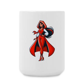 Ded Moroz Snegourotchka, Père Noël russe - Grande tasse 440 ml - blanc - Devant
