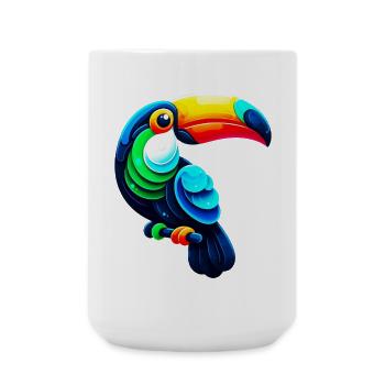 Toucan - Large Mug 440 ml - white - Front