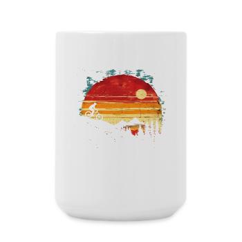 VTT vintage - Grande tasse 440 ml - blanc - Devant