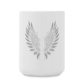 Wing Angel Wing Angel - Large Mug 440 ml - white - Front