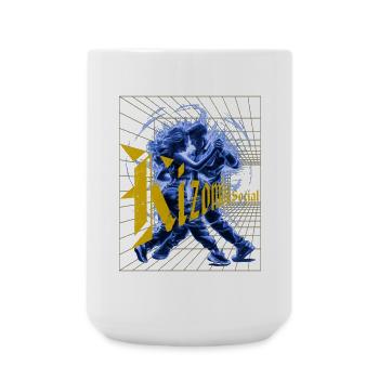 Kizomba Social Perspective Urban Kiz - Large Mug 440 ml - white - Front