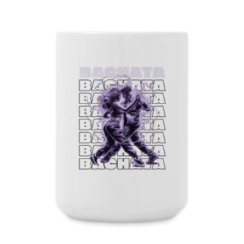 Sensual Latin Bachata Bachateros - Große Tasse 440 ml - Weiß - Vorne