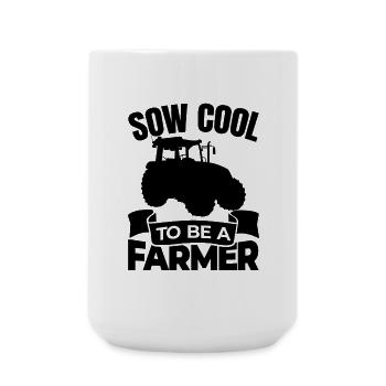 Farmer Joke - Large Mug 440 ml - white - Front