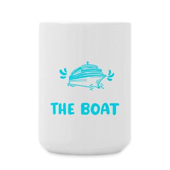 Kreuzfahrtschiff Kreuzfahrt - Große Tasse 440 ml - Weiß - Vorne