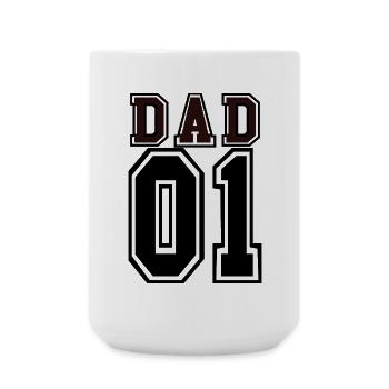 DAD - Large Mug 440 ml - white - Front