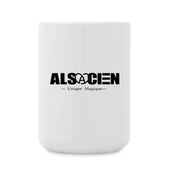 Einzigartiges und magisches Elsässer - Große Tasse 440 ml - Weiß - Vorne