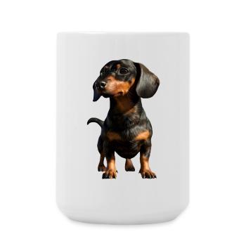 Dachshund, Dachshund, Miniature Dachshund, Dachshund Club, Dachshund - Large Mug 440 ml - white - Front