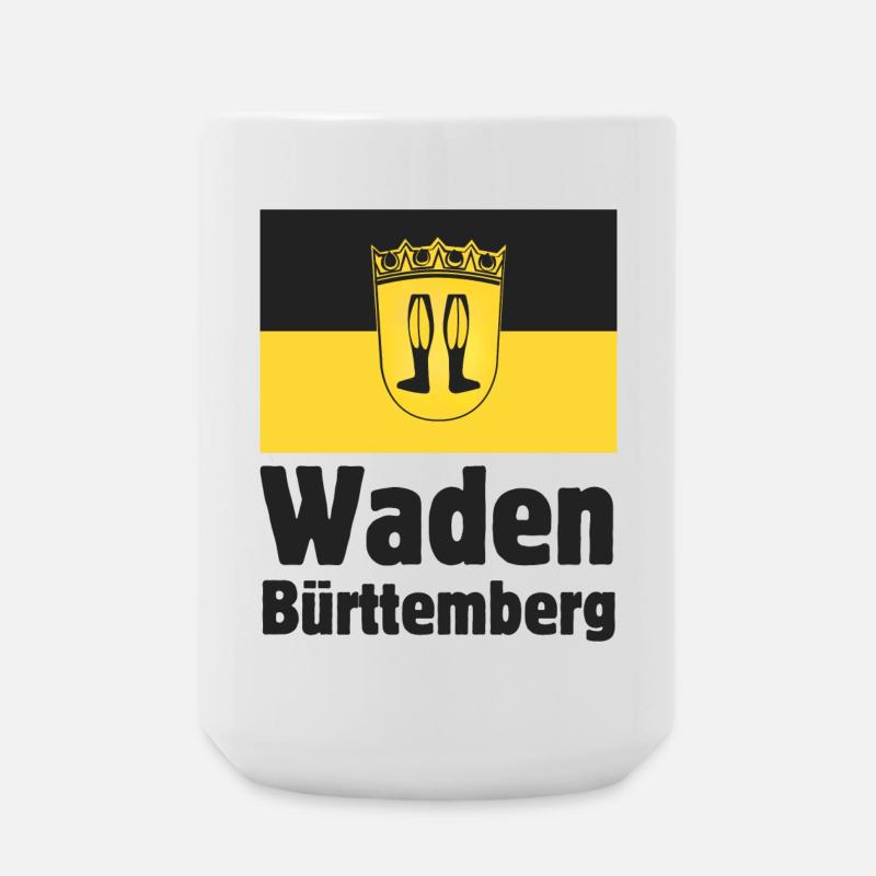 Waden Bürttemberg - Große Tasse 440 ml - Weiß