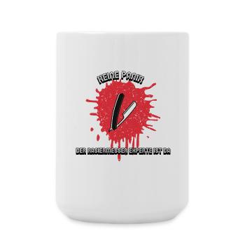 Ultimatives Pflegetool für Profis - Große Tasse 440 ml - Weiß - Vorne