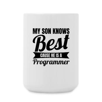 Programmeur Son - Grande tasse 440 ml - blanc - Devant