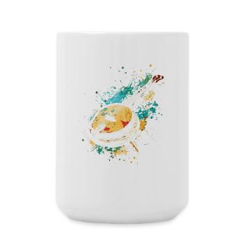 Banjo Graffiti - Große Tasse 440 ml - Weiß - Vorne