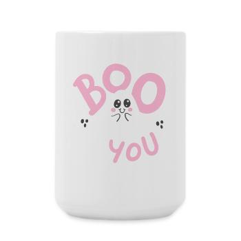 Geist Halloweenkostüm - Große Tasse 440 ml - Weiß - Vorne