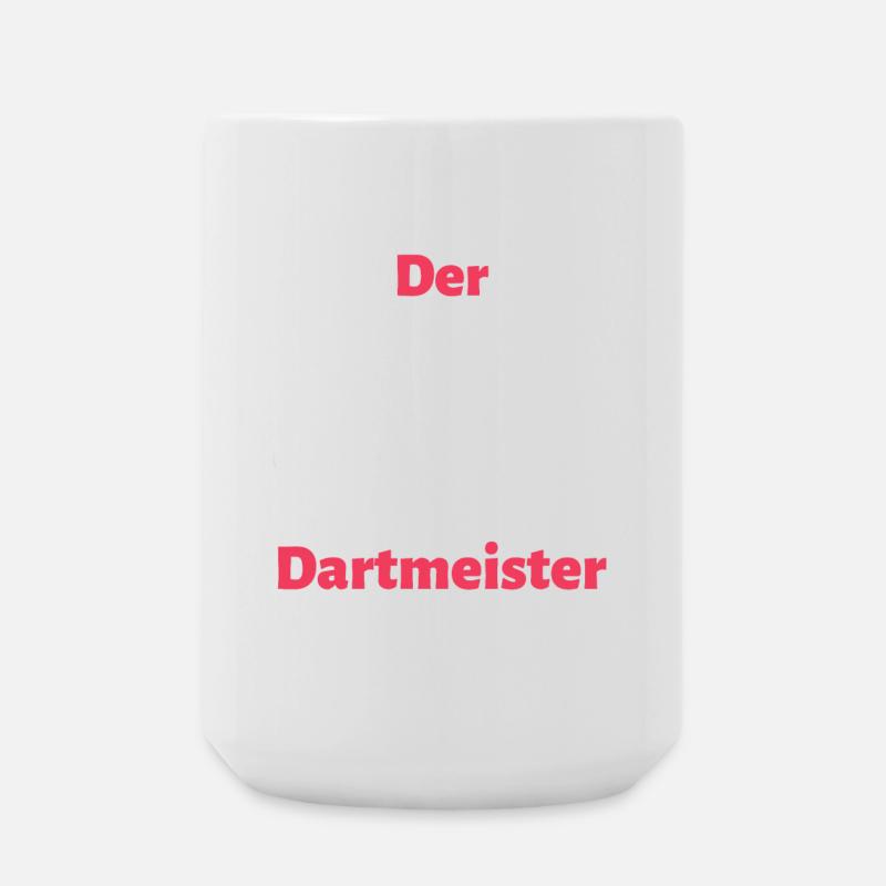 The Darts Master - Large Mug 440 ml - white
