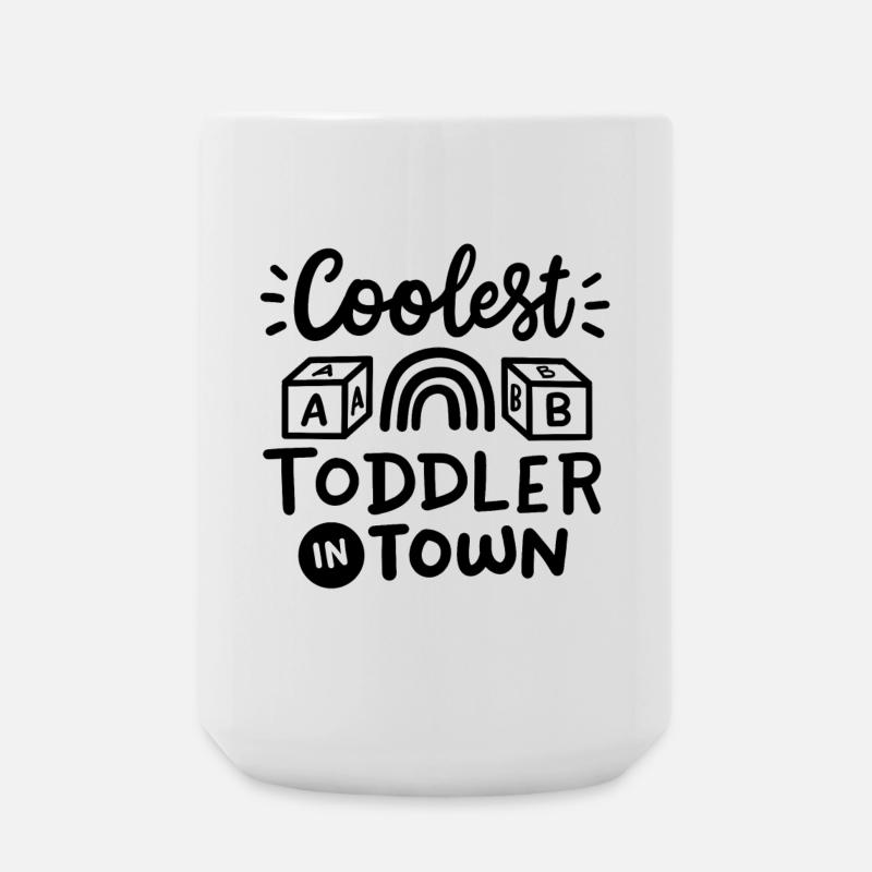 Kleinkind Kleinkinder Spruch - Große Tasse 440 ml - Weiß