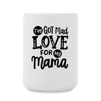 Mama Mutter Muttertag - Große Tasse 440 ml - Weiß - Vorne