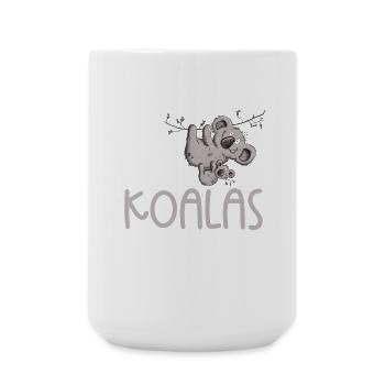 I Really Like Koalas Koala Bear Koala Baby - Large Mug 440 ml - white - Front