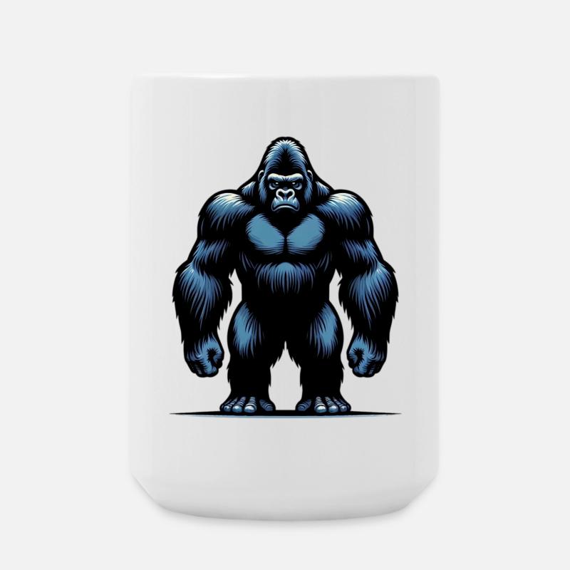 Gorilla - Große Tasse 440 ml - Weiß