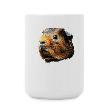 Cochon d’Inde Rongeurs Capybara Rongeur mignon - Grande tasse 440 ml - blanc - Devant