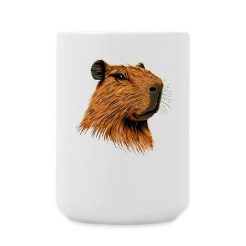 Capybara Be Capy Capybara Drôle Capybara - Grande tasse 440 ml - blanc - Devant
