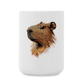 Capybara Be Capy Capybara Drôle Capybara - Grande tasse 440 ml - blanc - Devant