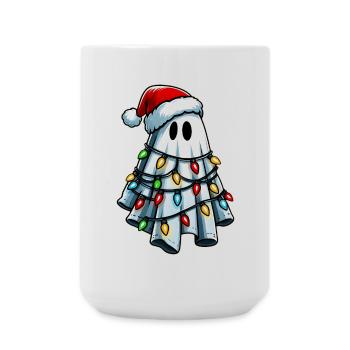 Cute Ghost Halloween Costume Christmas H - Large Mug 440 ml - white - Front