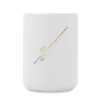 Angel Retro Stil - Große Tasse 440 ml - Weiß - Vorne