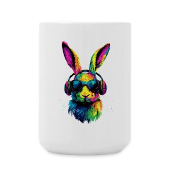 Lapin Lapin Lover Lièvre Lapin Mignons Lapins - Grande tasse 440 ml - blanc - Devant