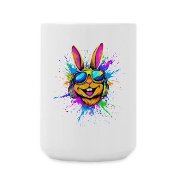Lapin Lapin Lover Lièvre Lapin Mignons Lapins - Grande tasse 440 ml - blanc - Devant
