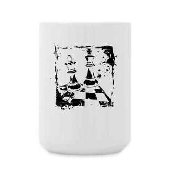 Chess - Large Mug 440 ml - white - Front