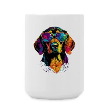 Beagle Puppy Beagles Cute Dog English Beagle - Large Mug 440 ml - white - Front