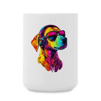 Rhodesian Ridgeback chasse chien chiens Pride Ridgeback - Grande tasse 440 ml - blanc - Devant