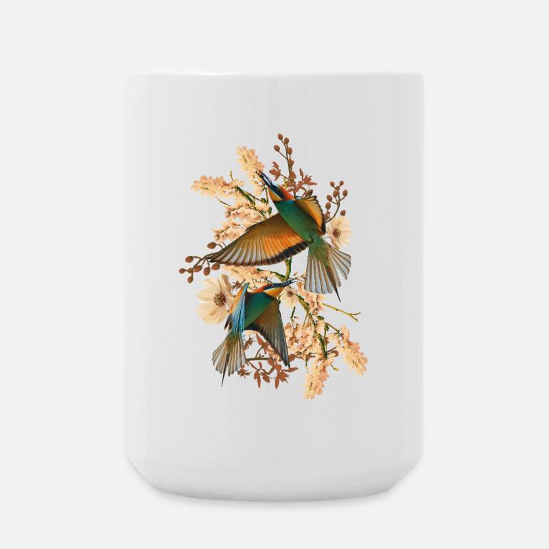 Nature Collage - Large Mug 440 ml - white