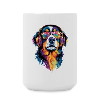 Bernese Mountain Dog Cute Dogs Swiss Mountain Dogs - Large Mug 440 ml - white - Front