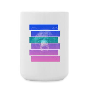 Bear - Large Mug 440 ml - white - Front