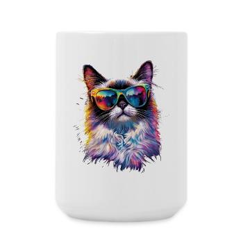 Chat Ragdoll Chat Ragdoll Chat Mignon Chats Ragdoll - Grande tasse 440 ml - blanc - Devant